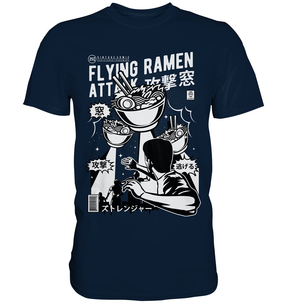 Flying Ramen Attack - Premium Shirt - BINYA