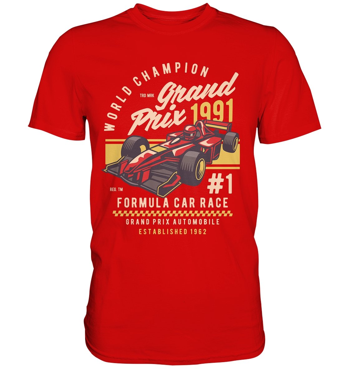 Formula Car Race - Premium Shirt - BINYA