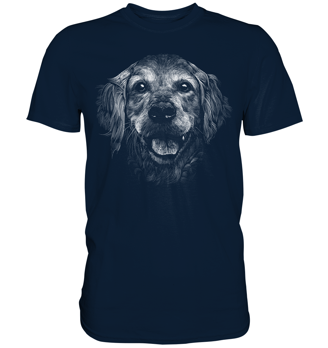 Golden Retriever Hund - Premium Shirt