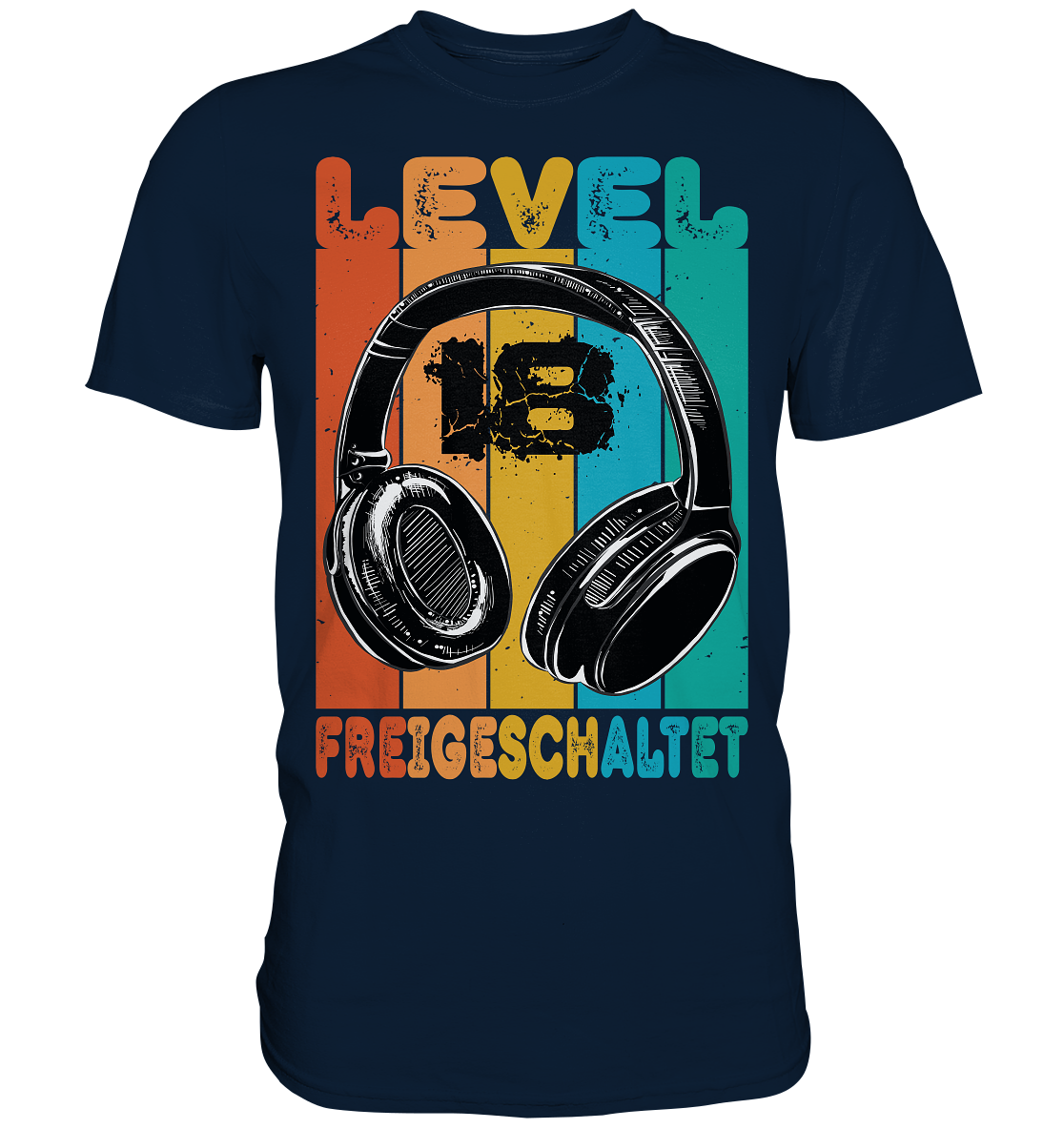 Level 18 Jahre Geburtstagsshirt - Premium Shirt