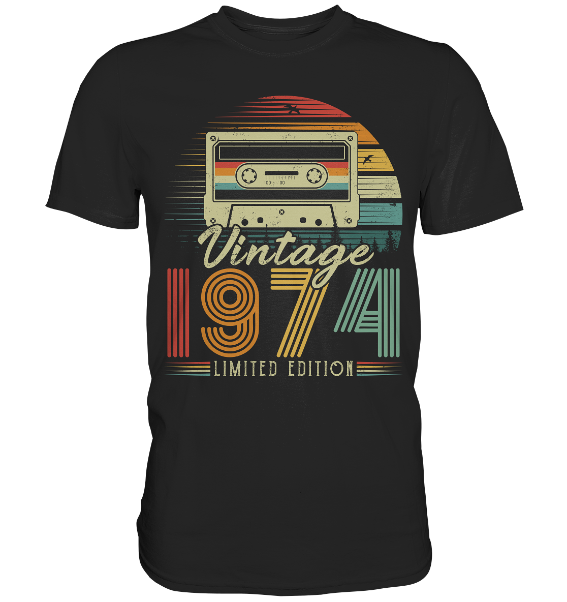 1974 Geboren Geburtstag - Premium Shirt