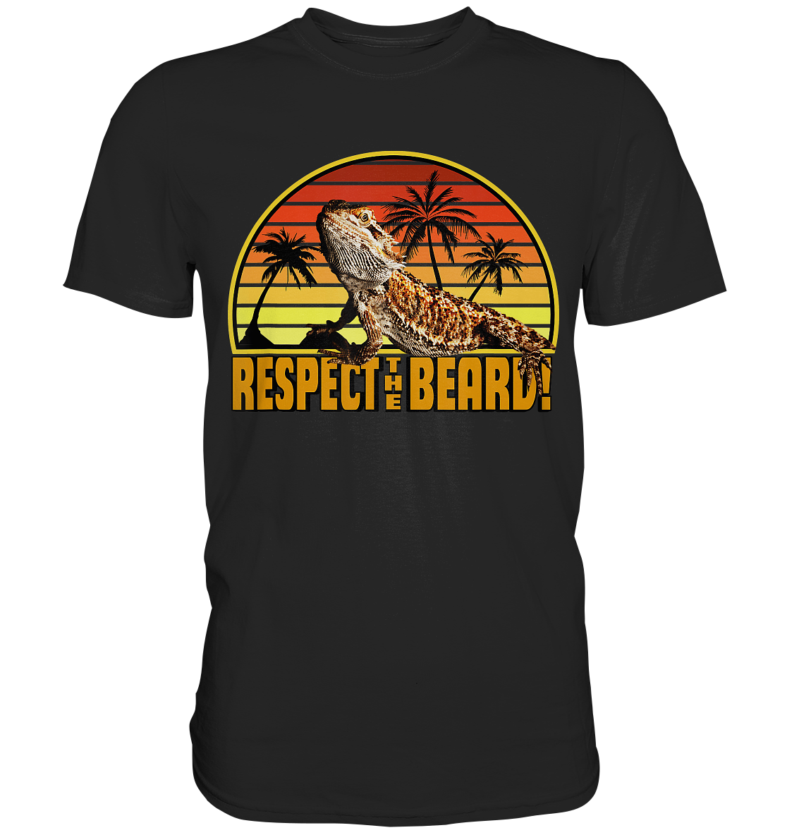 Respect The Beard! - Premium Shirt