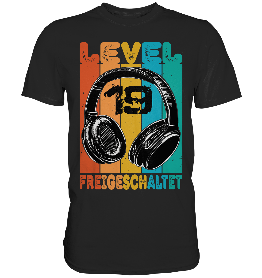 Level 19 Jahre Geburtstagsshirt - Premium Shirt