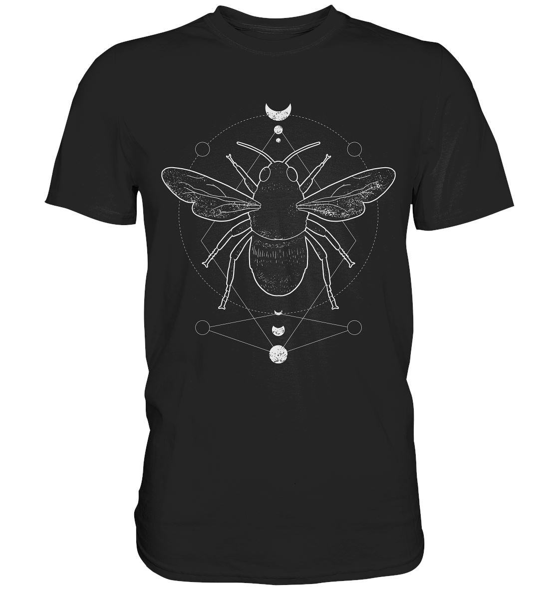 Geometrische mystische Biene - Premium Shirt - BINYA