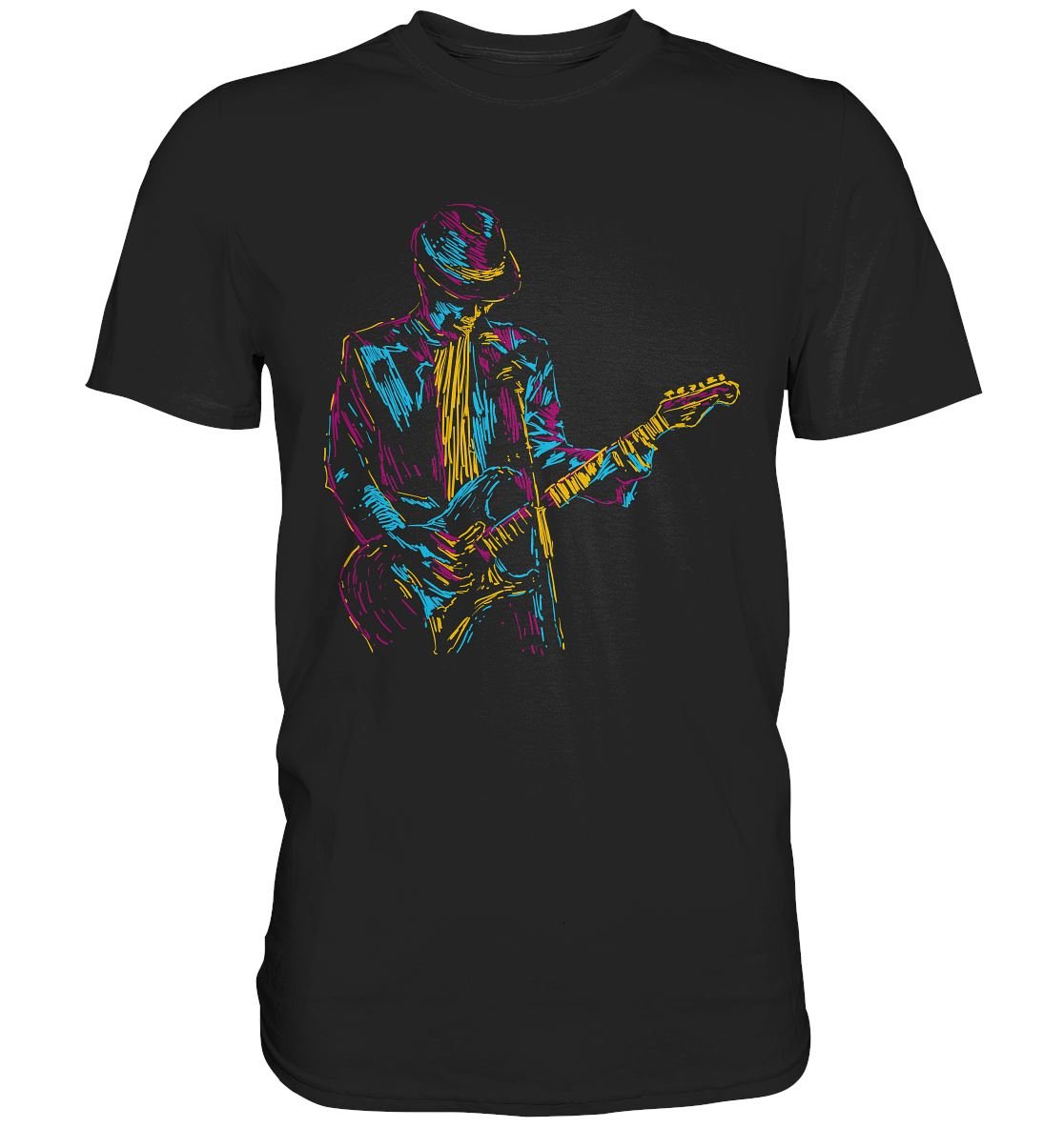 Gitarrenspieler - Premium Shirt - BINYA