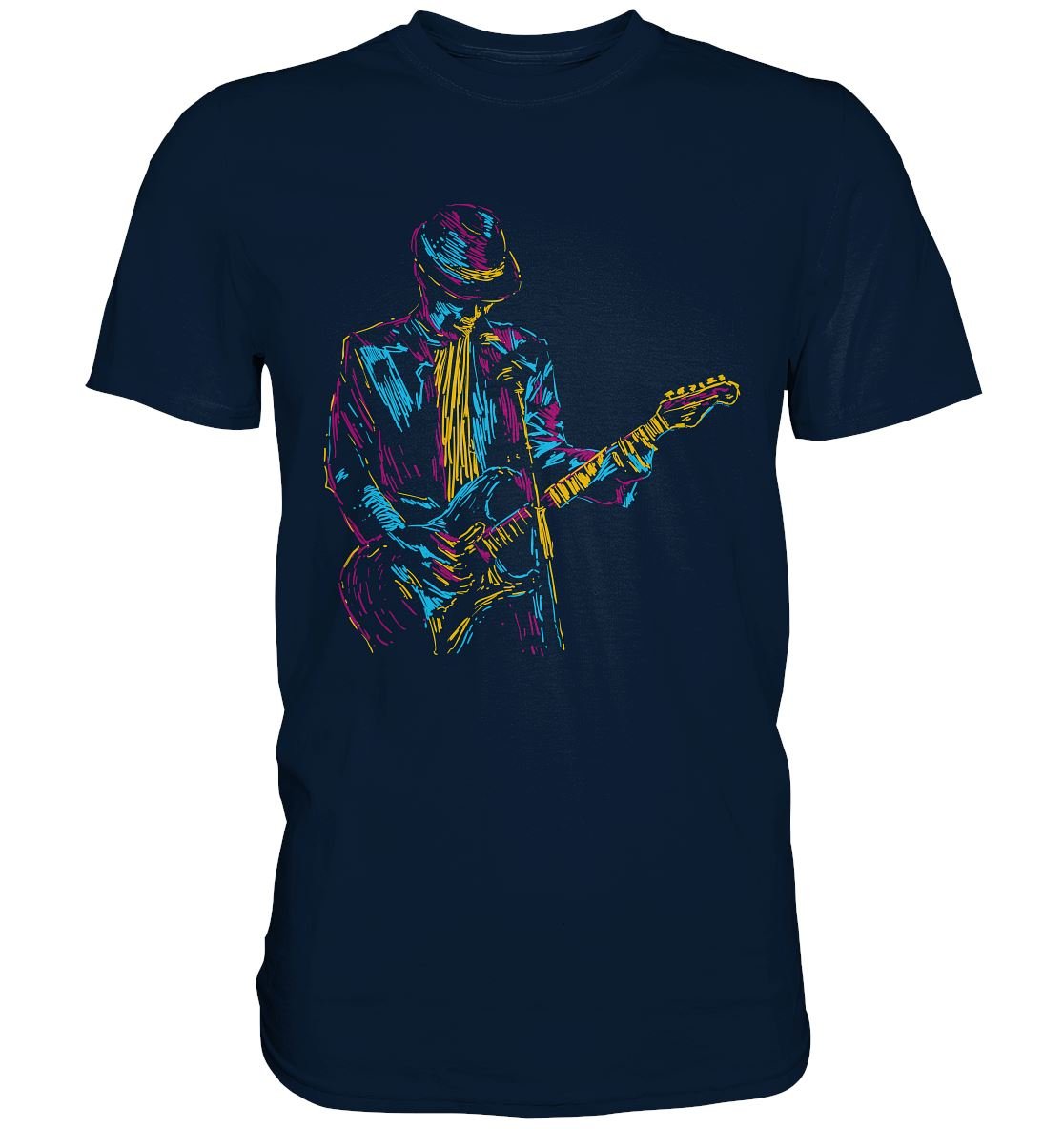 Gitarrenspieler - Premium Shirt - BINYA