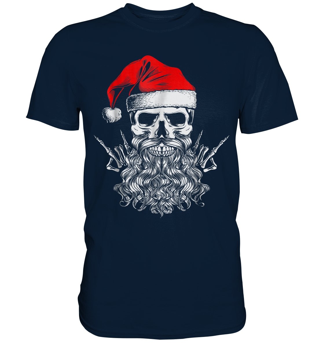 Hail Santa Heavy Metal - Premium Shirt - BINYA