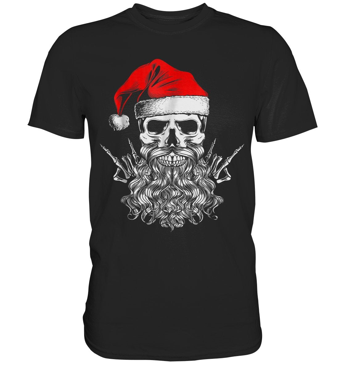 Hail Santa Heavy Metal - Premium Shirt - BINYA