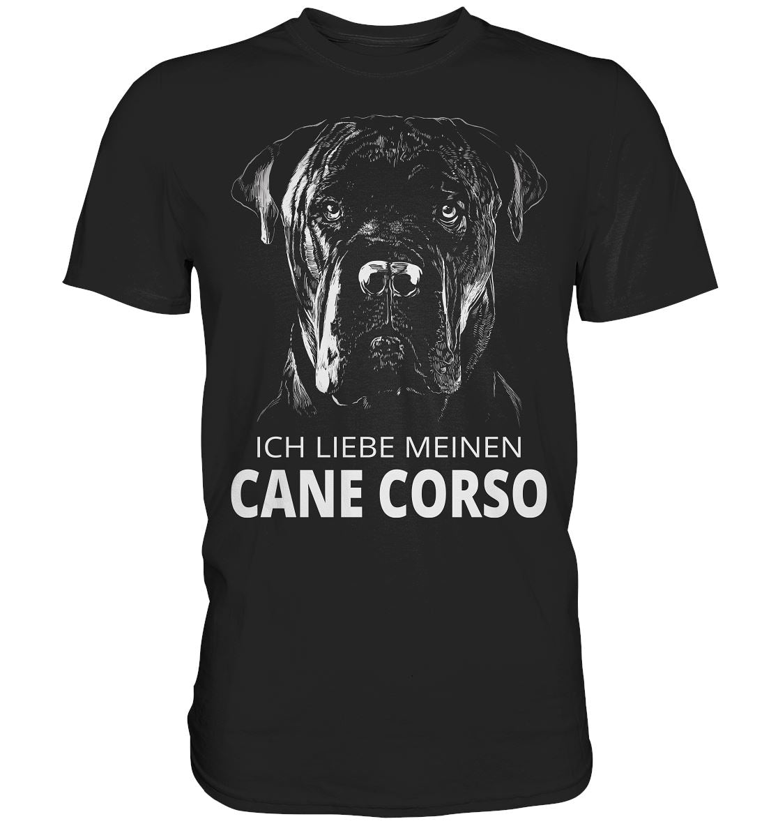 Ich liebe meinen Cane Corso - Premium Shirt - BINYA