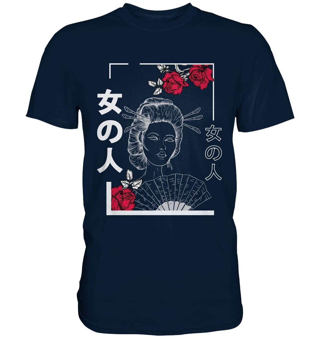 Japanese Geisha - Premium Shirt - BINYA