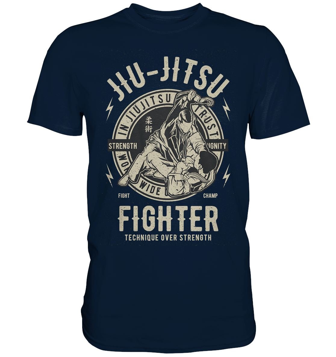 Jiu Jitsu Fighter - Premium Shirt - BINYA