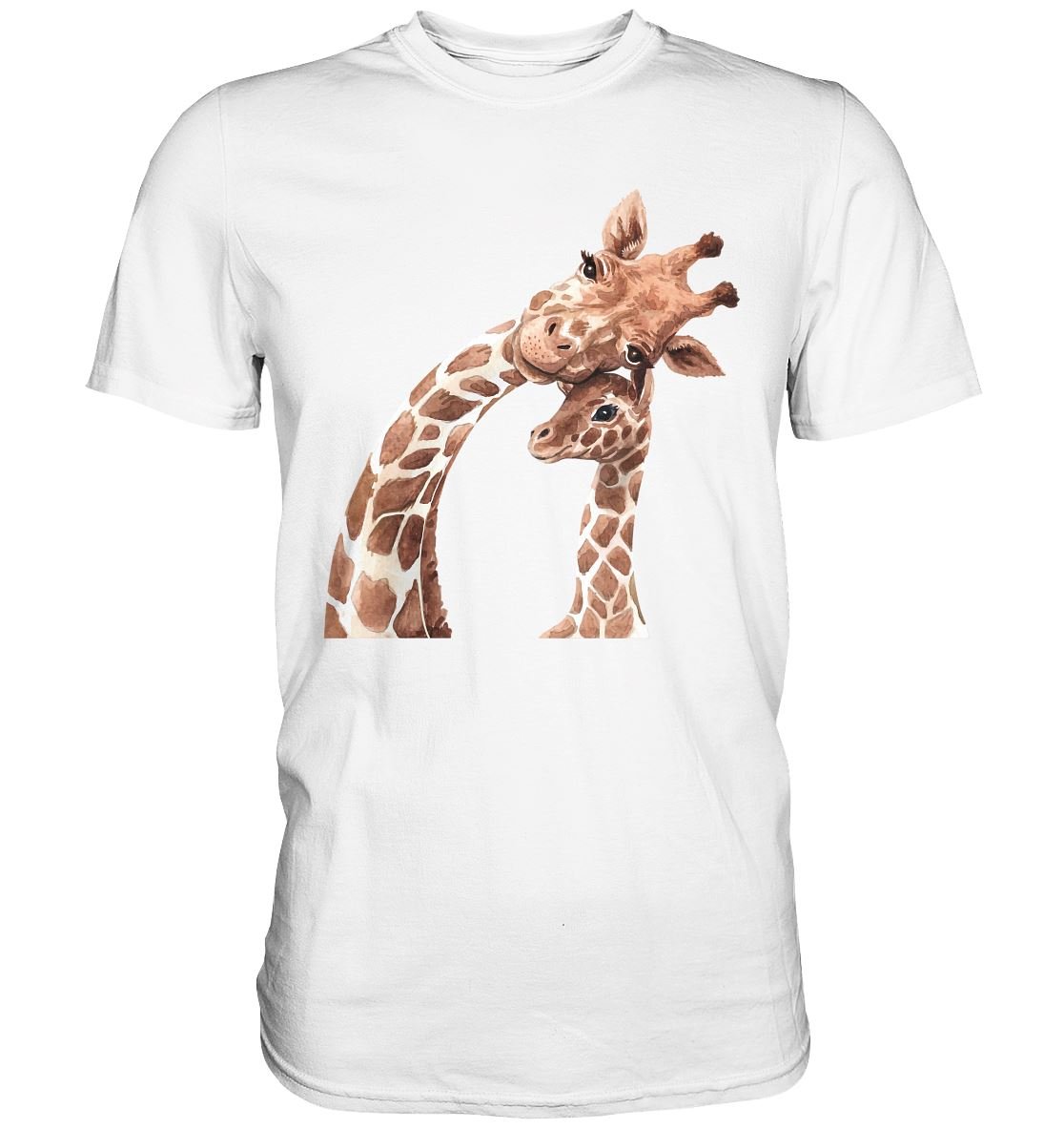 Mama & Baby Giraffe - Premium Shirt - BINYA