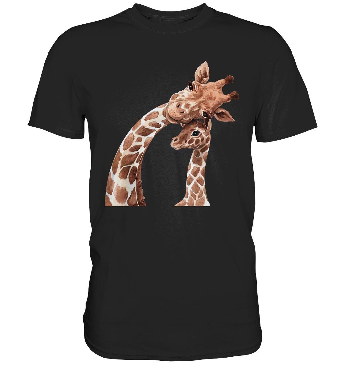 Mama & Baby Giraffe - Premium Shirt - BINYA