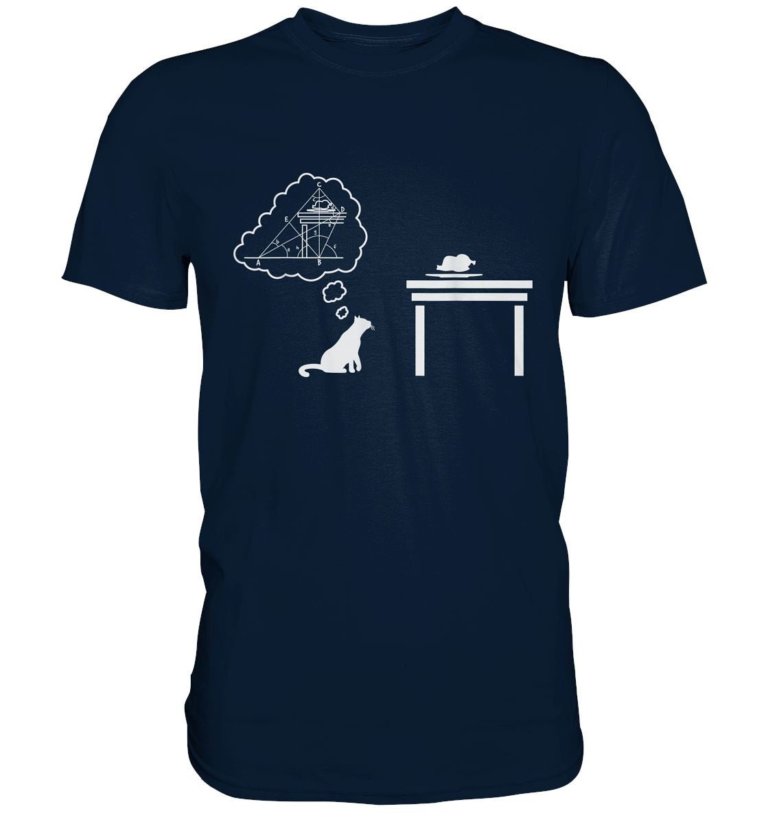Mathematik Katze - Premium Shirt - BINYA