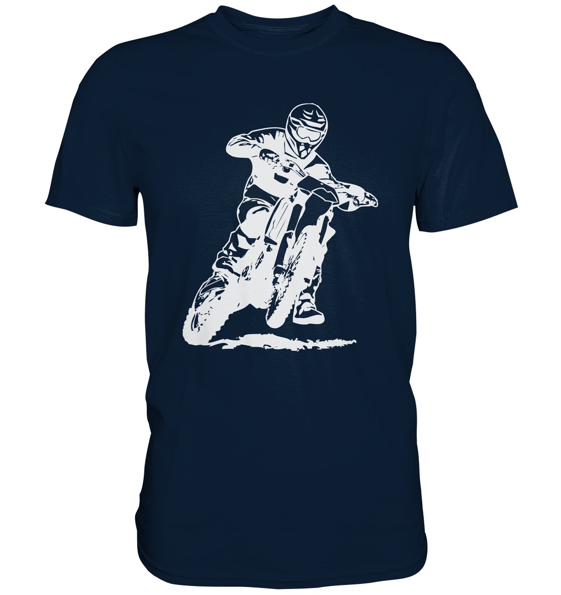Moto Cross Motorrad - Premium Shirt - BINYA