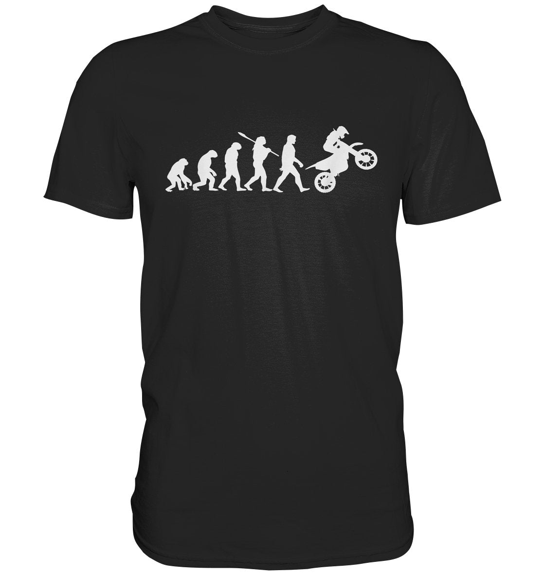Motorrad Biker Evolution - Premium Shirt - BINYA