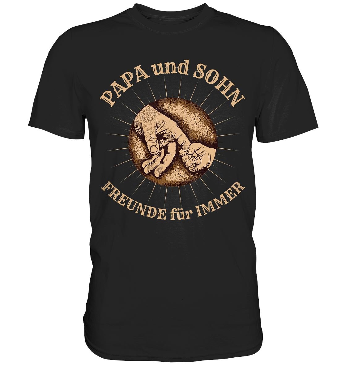 PAPA und SOHN - Freunde für immer - Premium Shirt - BINYA