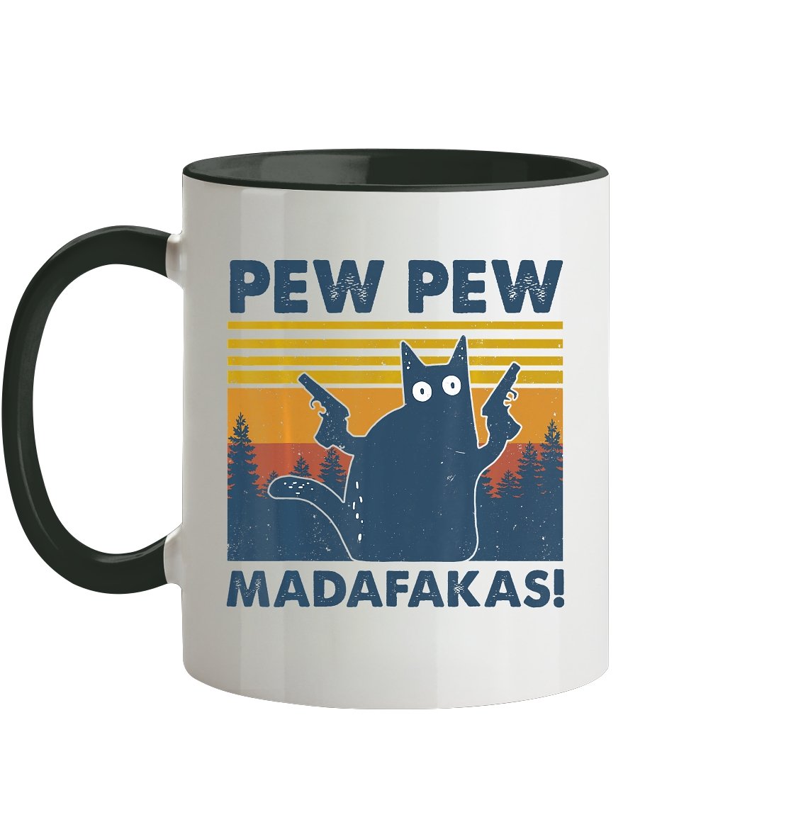 Pew Pew Madafakas - Tasse zweifarbig - BINYA