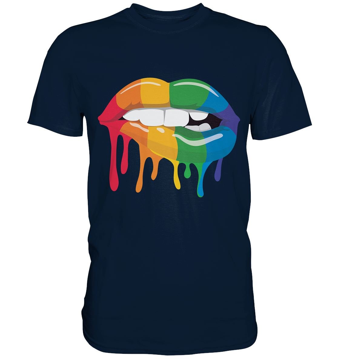 Rainbow Lips - Premium Shirt - BINYA