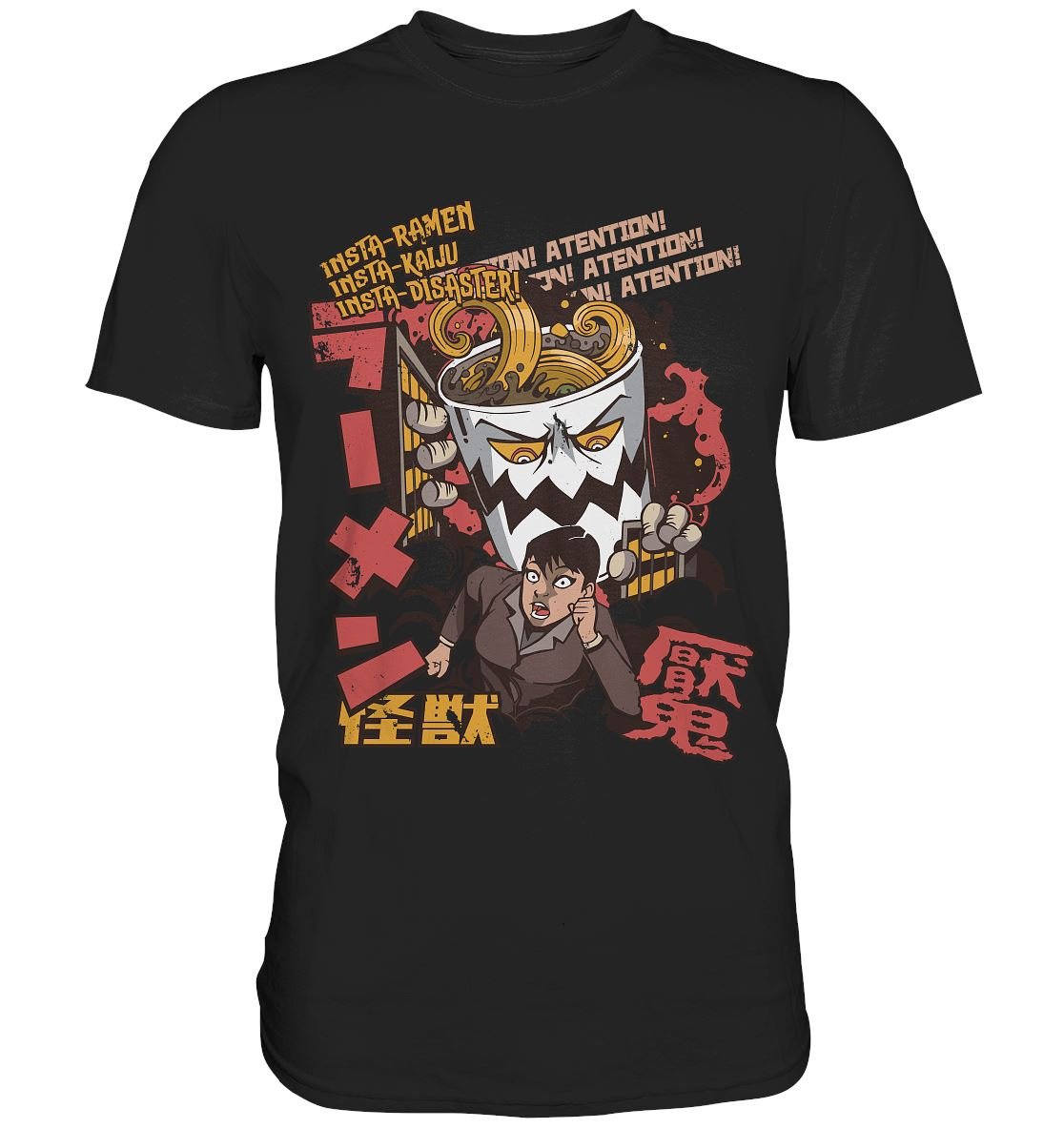 Ramen Attack - Premium Shirt - BINYA