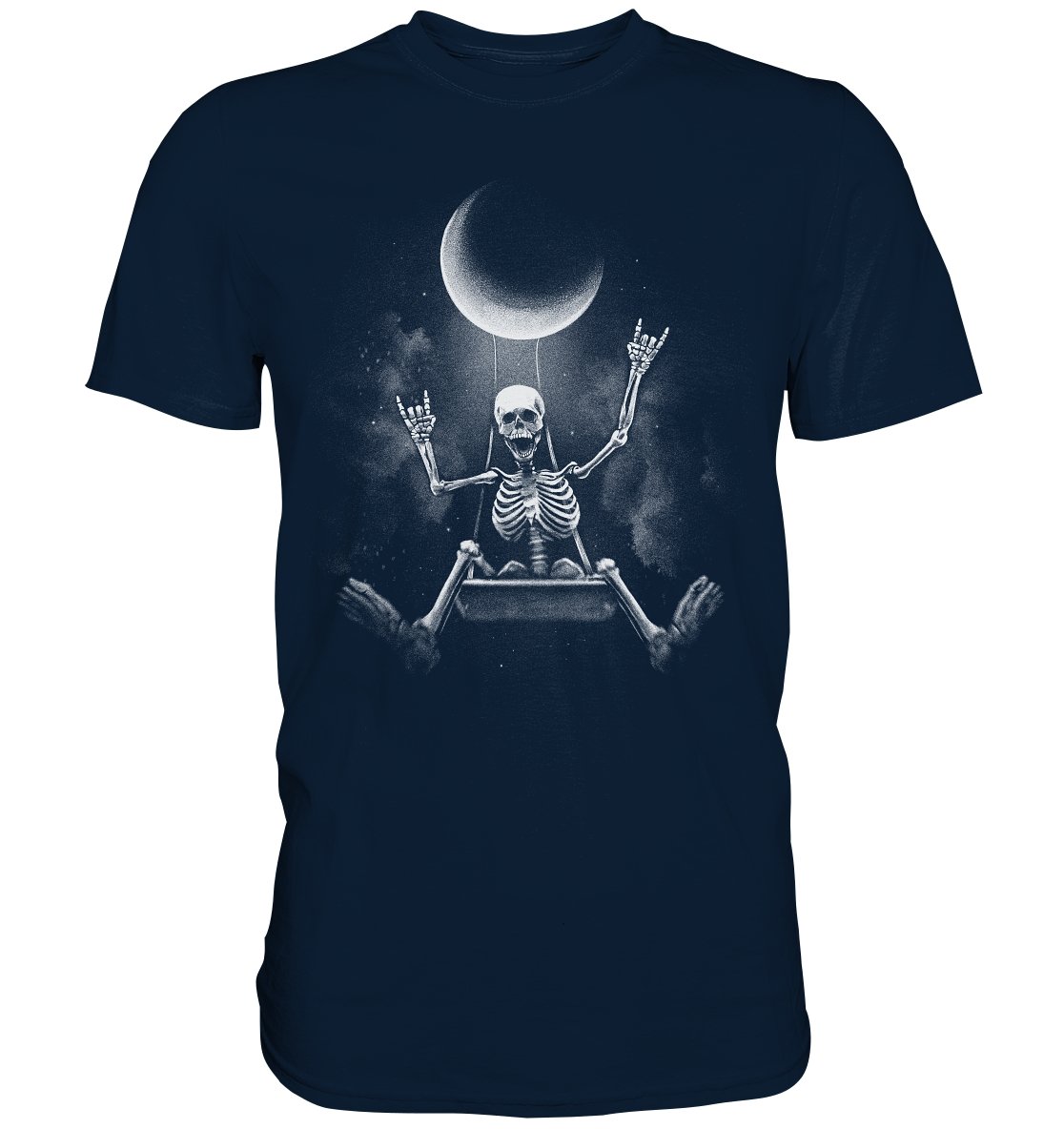 Rock On Rock Skelett - Premium Shirt - BINYA