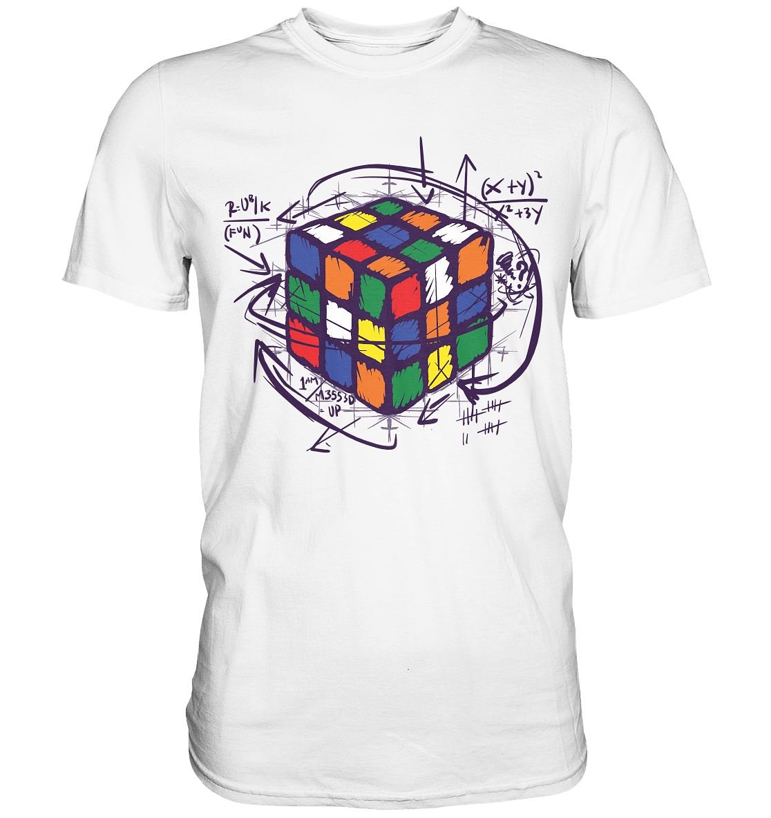 Rubik Cube - Premium Shirt - BINYA