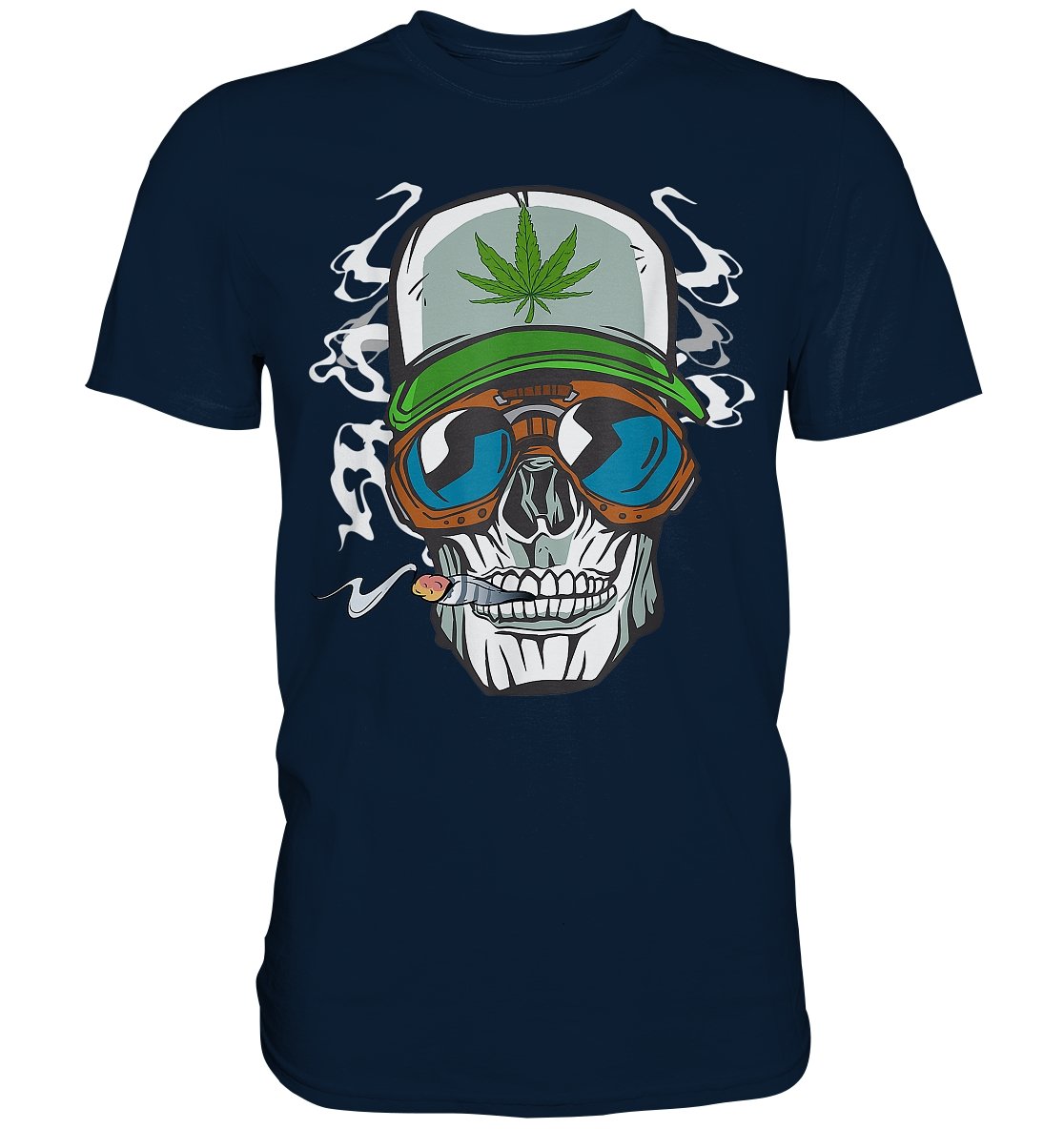 Skull Cannabis - Premium Shirt - BINYA