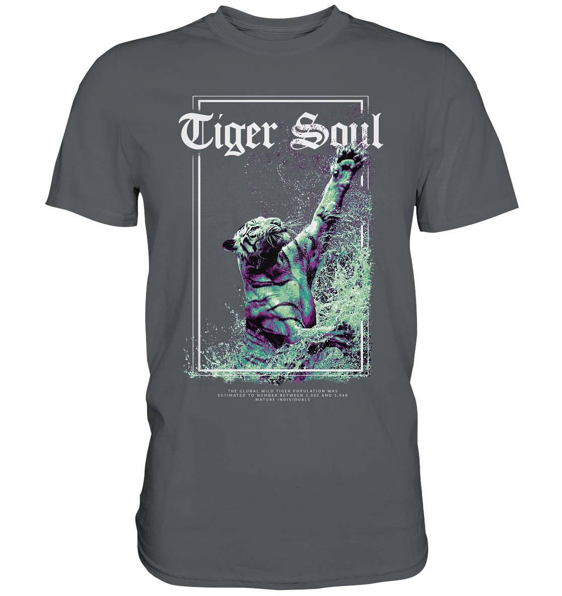 Tiger Jumping - Premium Shirt - BINYA