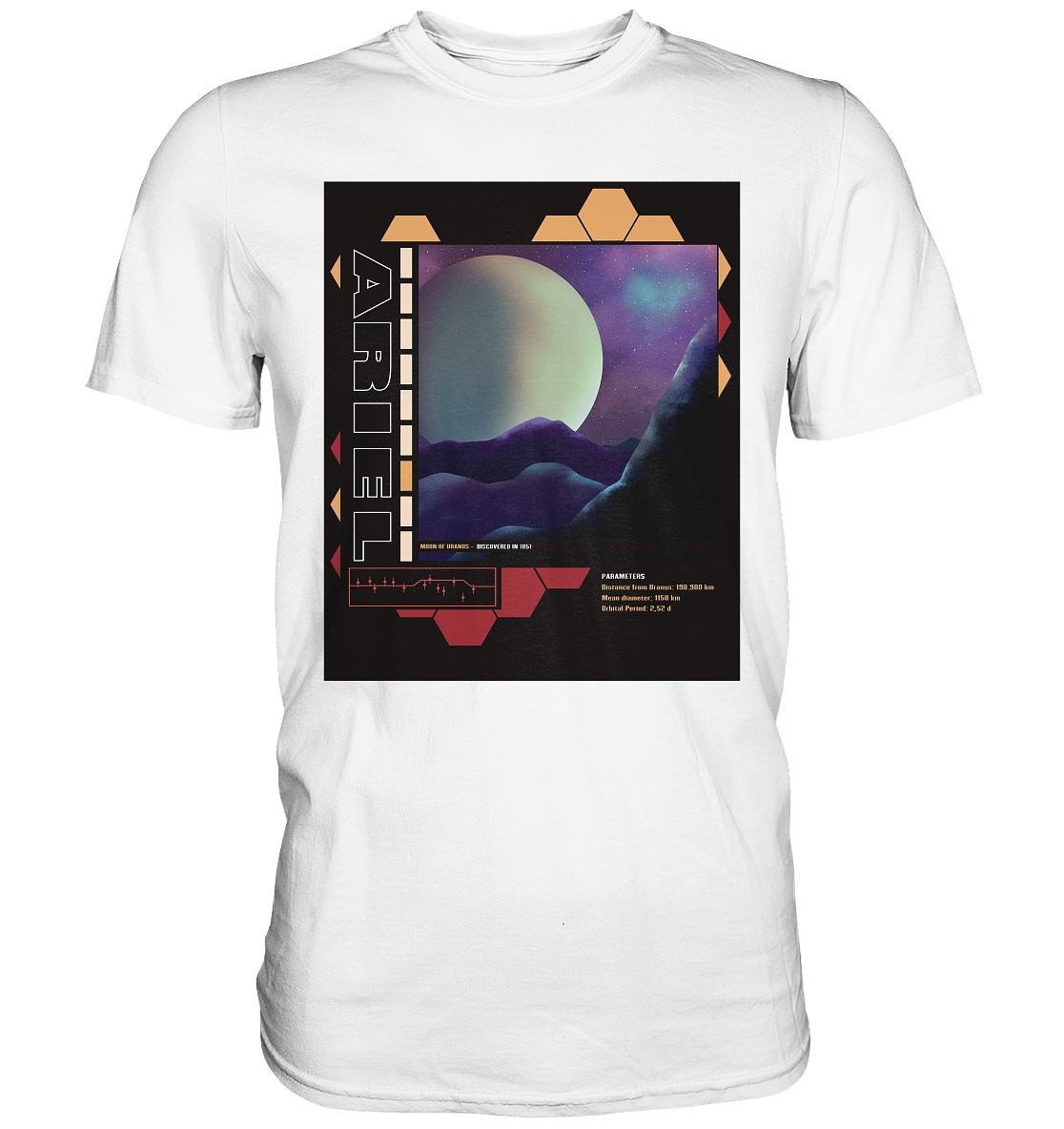 Uranus Mond Ariel - Premium Shirt - BINYA