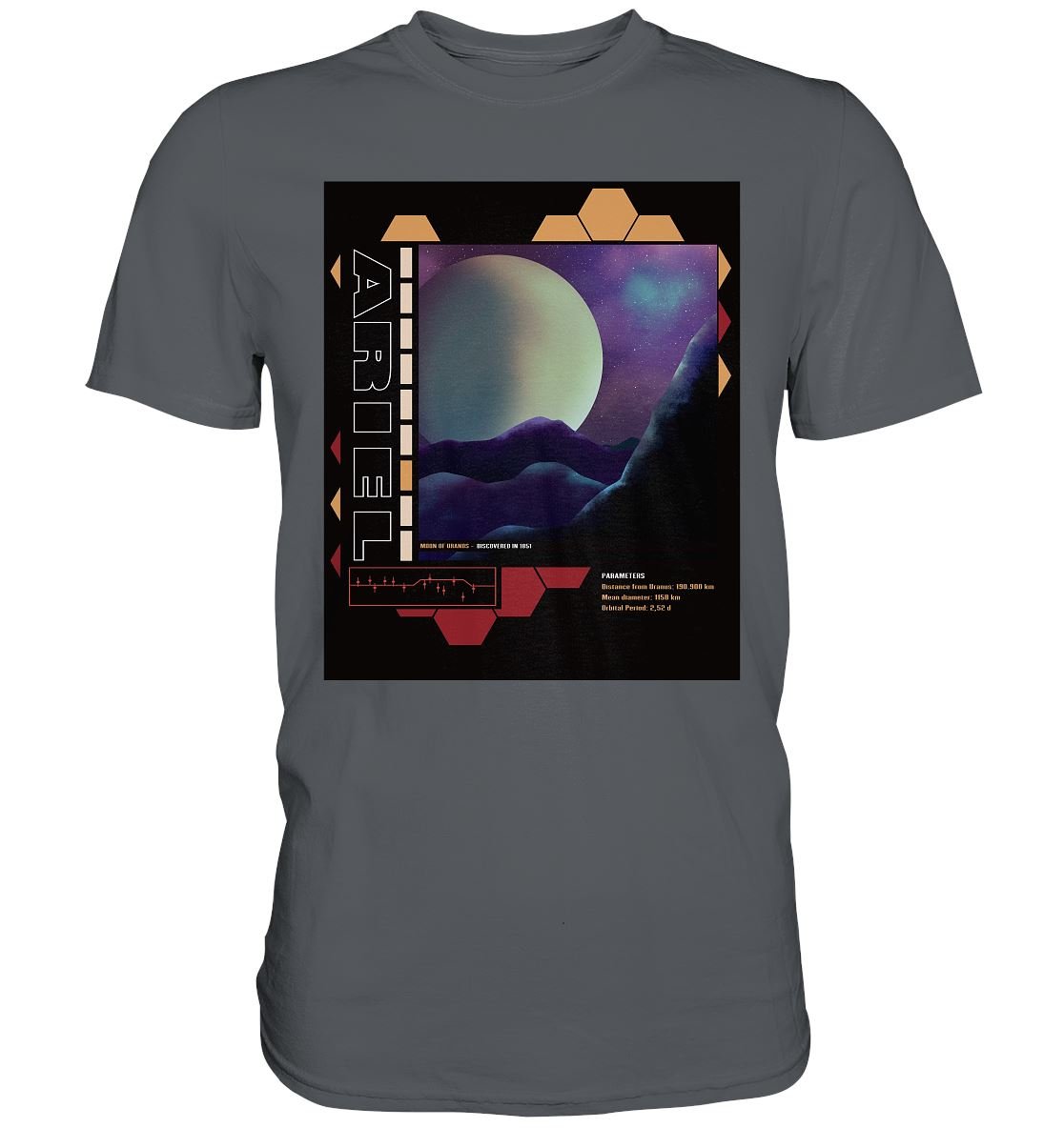 Uranus Mond Ariel - Premium Shirt - BINYA